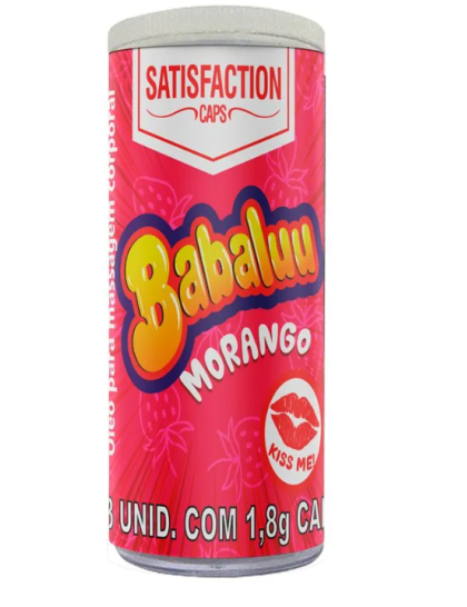 Babaluu Bolinha em Cápsula 3 Unidades Satisfaction Caps