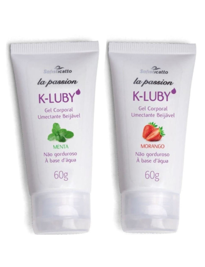 K-LUBY GEL LUBRIFICANTE BEIJÁVEL 60G SOFISTICATTO